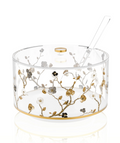 Lucite salad bowl