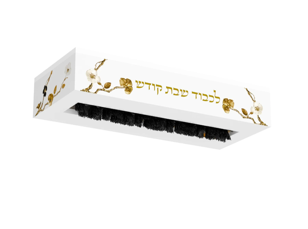 Ornate flower crumb sweeper