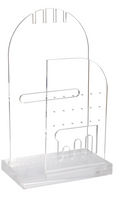 Lucite jewelery holder